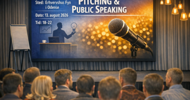 Pitch & Public Speaking arrangement med Erhvervshus Fyn