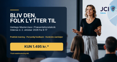Masterclass: Bliv den, folk lytter til, når du præsenterer